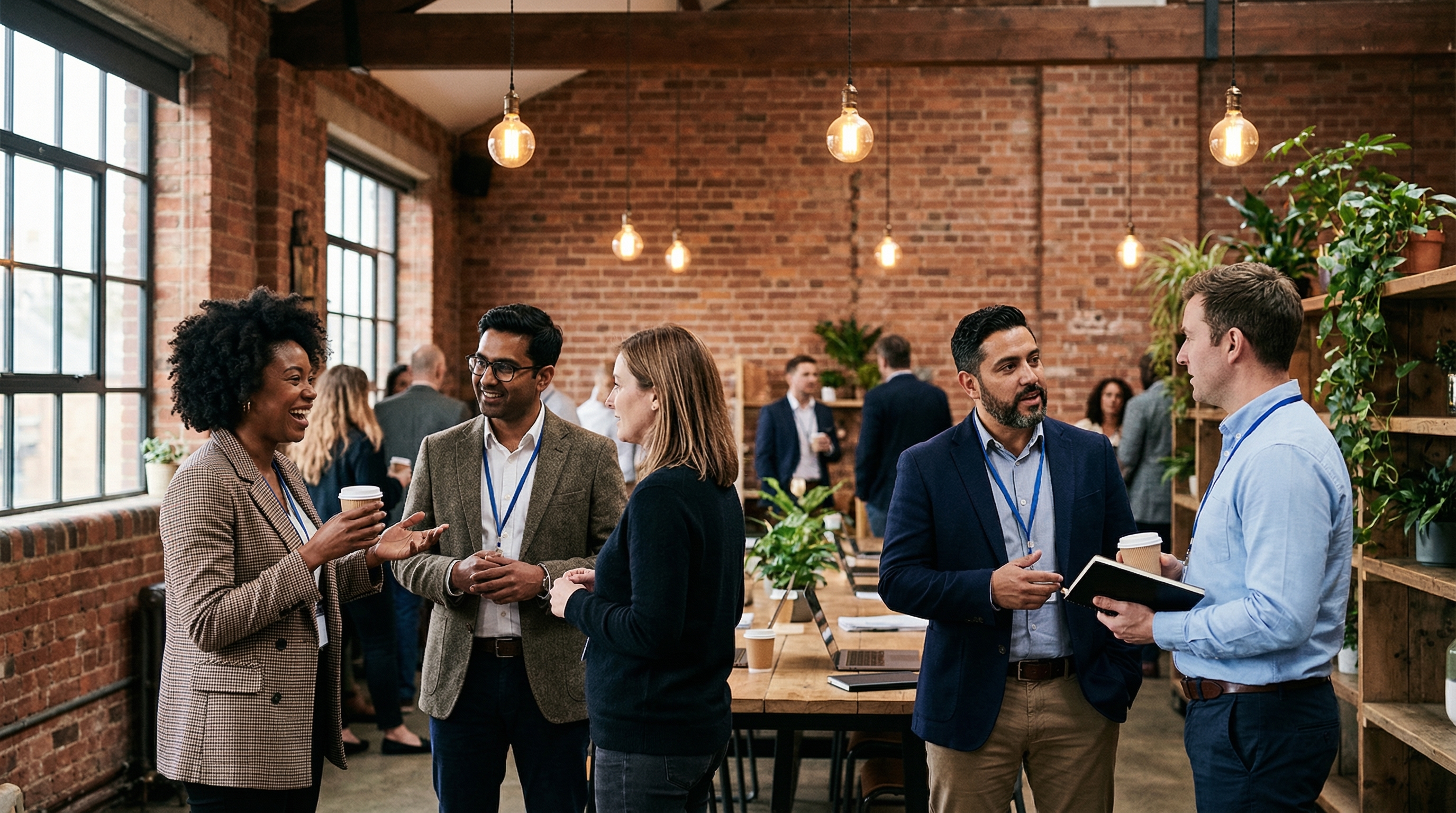 Professional networking event