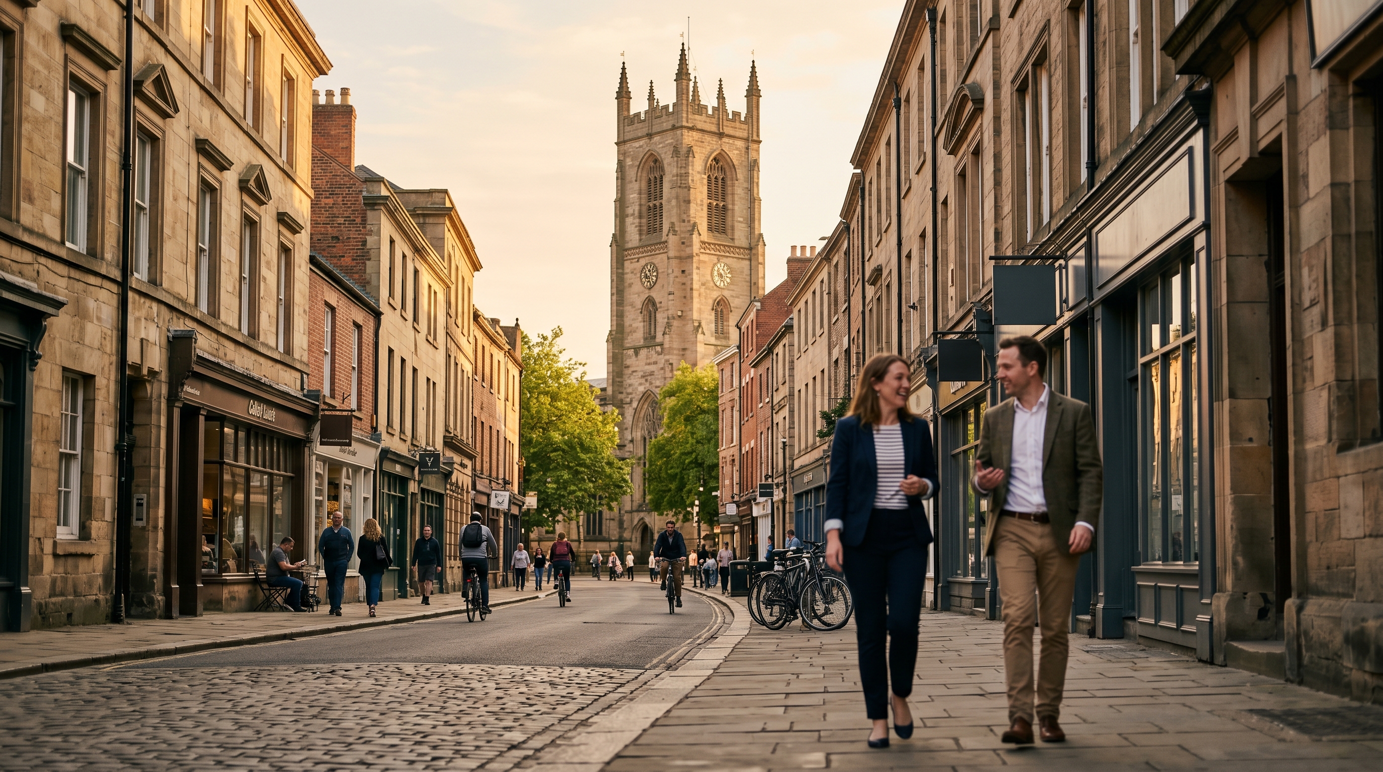 Derby cityscape